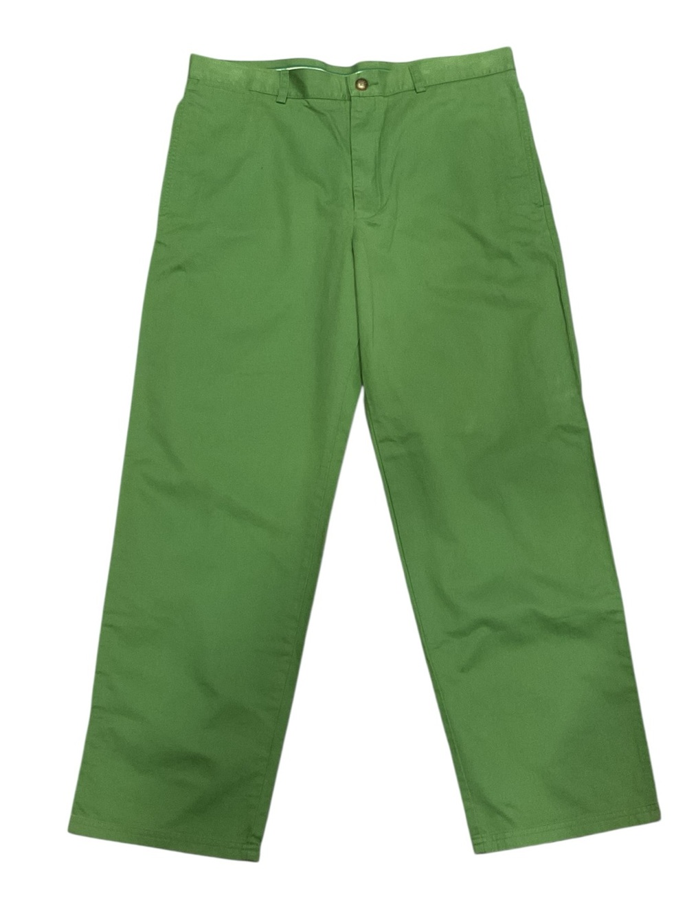 Lacoste Men’s Green Khaki Straight-Leg Pants